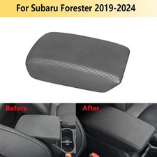 Cubierta de tapa apoyabrazos consola central negra para Subaru Forester 2019-2024
