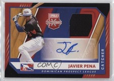 2021 Panini Elite Extra Edition Javier Pena #DPLMS-JA Auto 0a2