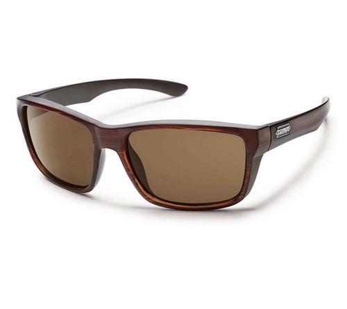 SUNCLOUD "Mayor" Polarized Sunglasses BURNISHED BROWN With Polar Brown Lens