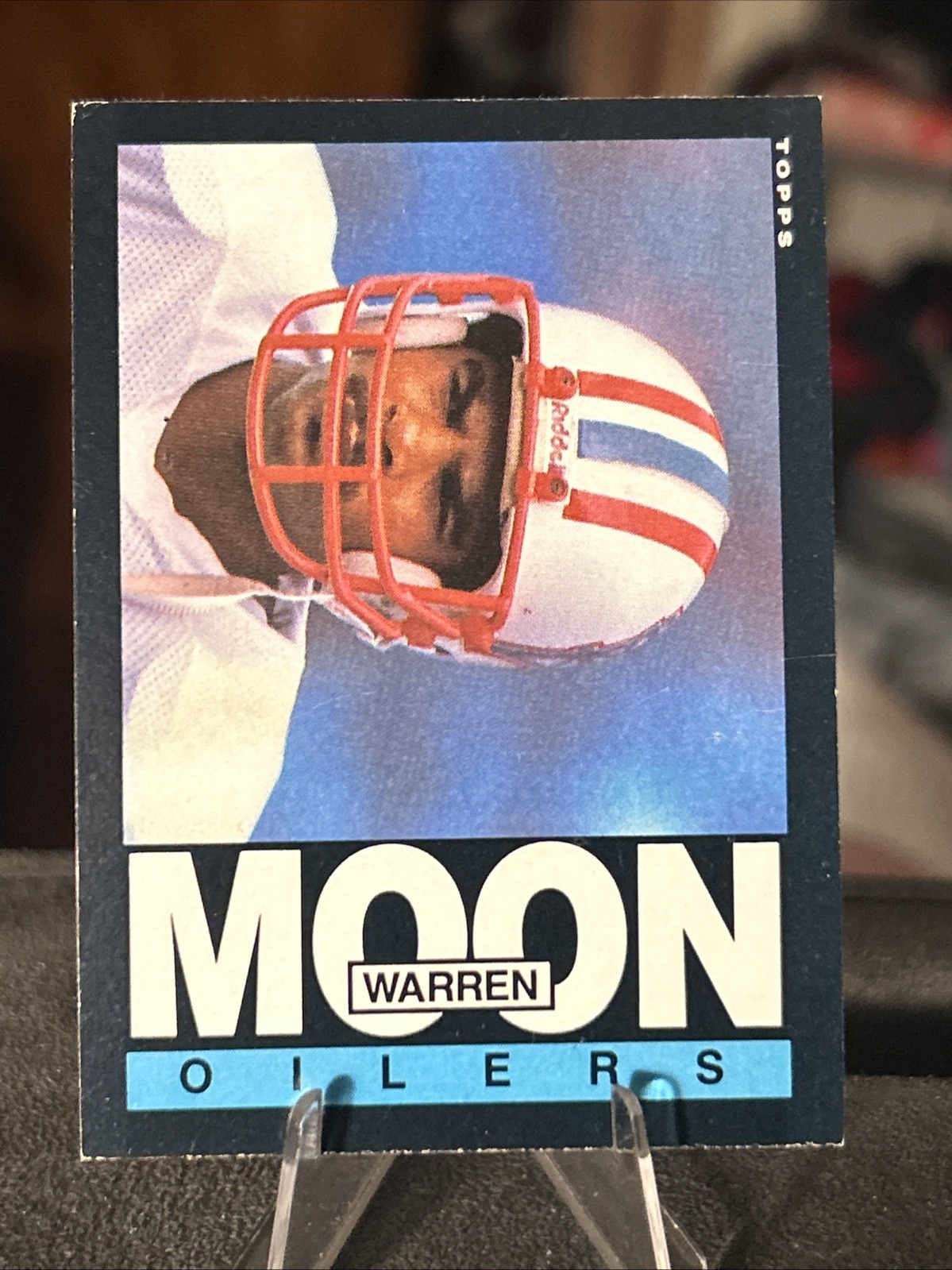 1985 Topps - Warren Moon #251 (RC) (jc)