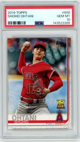 PSA 10 2019 Topps Series 2 SHOHEI OHTANI Rookie Cup Pitching #600 Angels Dodgers