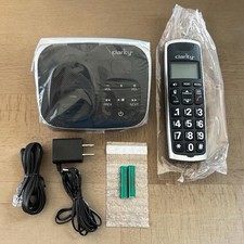 Clarity BT914 Amplified Black 40dB Bluetooth Phone w/Answering Machine BT914HS
