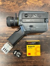 BAUER S 205 XL Super 8MM Cine Camera With Kodak Super 8 Film Bosch