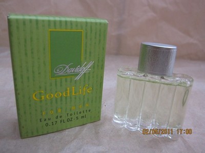 DAVIDOFF GOODLIFE FOR MEN by LANCASTER GROUP  0.17 oz / 5 ML EDT Miniature
