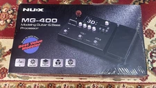 NUX MG-400 Modeling Guitar & Bass Processor Multi Effects Pedal