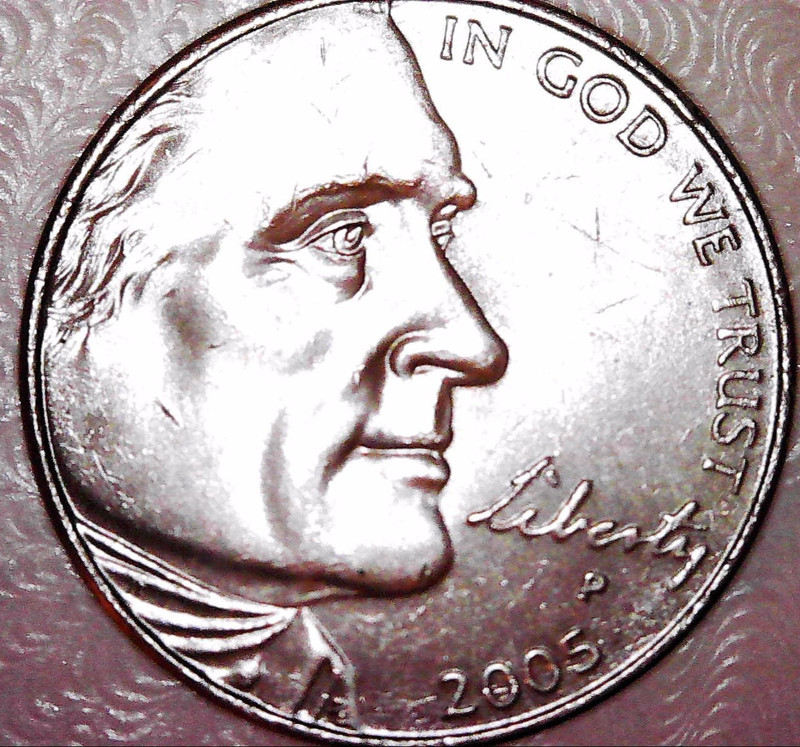 2005 p Jefferson nickel ocean in view O joy Lewis & Clark bright AU free ship
