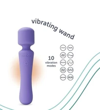 plusOne Vibrating Wand with 10 Vibration Modes