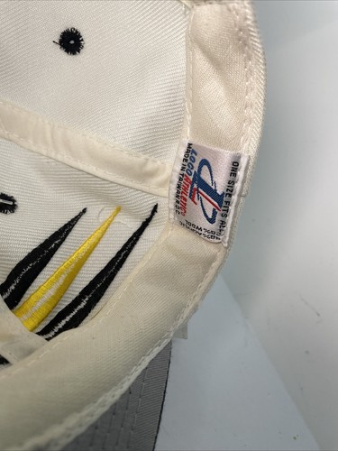 Vintage 90s Pittsburgh Steeler Logo Athletic Diamond Snapback Hat NWT - Picture 6 of 8