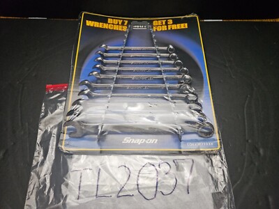 SNAP ON 10PC #SOEXM7103X 12 PT METRIC FLANK DRIVE COMBINATION WRENCH ...