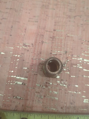 Zoro Select 706110-0806 Brass Hex Bushing, Mnpt X Fnpt, 3/8" X 1/4" Pipe Size - Picture 3 of 5