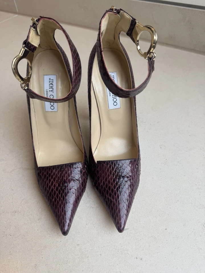 Jimmy Choo Schuhe Damen Pumps Python 40 - Bild 4 von 4