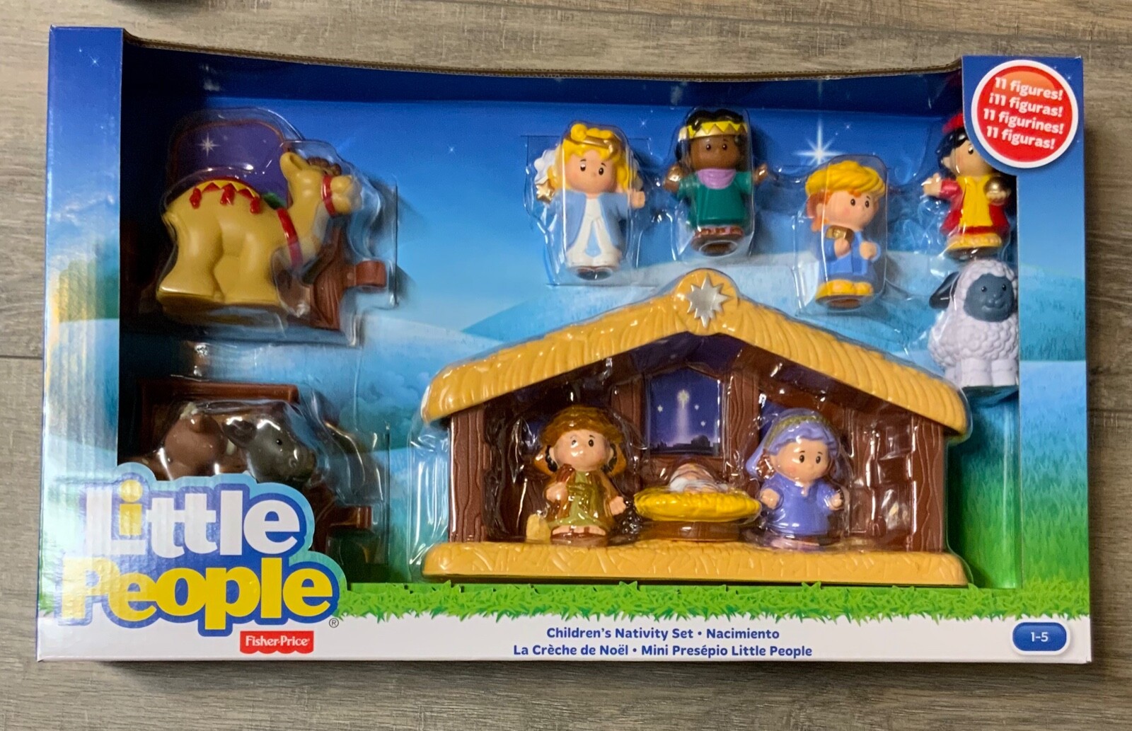 fisher price manger scene