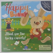 Happy Bunny Hunt for the Lucky Carrots! Cooperative Kids Board