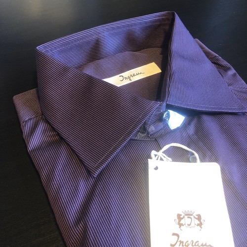 Ingram Made In Italy Dress Shirt 16/41 NEW