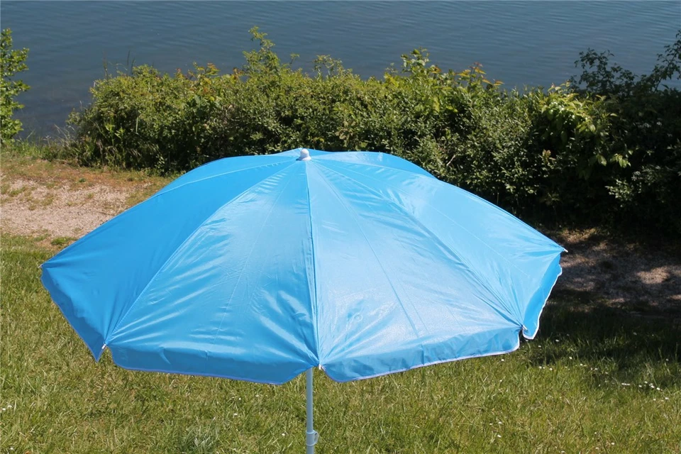 Sonnenschirm 175cm Strandschirm Gartenschirm Marktschirm Balkonschirm knickbar S - Bild 3 von 4