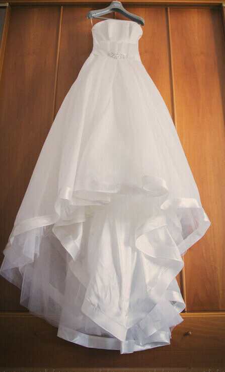 Abito da sposa, usato, Egò di Valentini, con velo e giacchino in