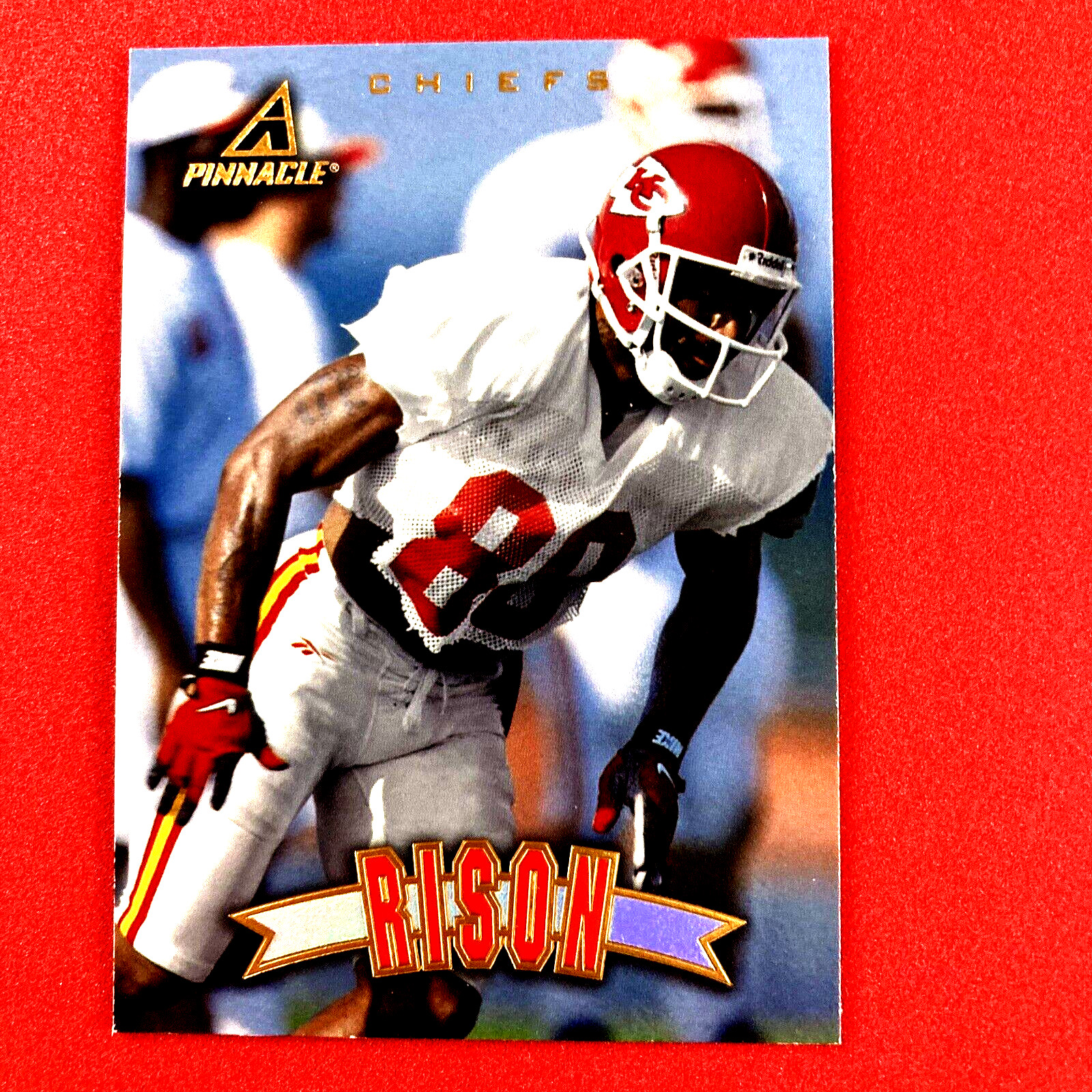 Andre Rison 1997 Pinnacle Card #141 NFL Kansas City Chiefs