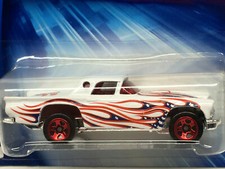 Hot Wheels 2004 Star Spangled II Series 1957 T-BIRD White 124