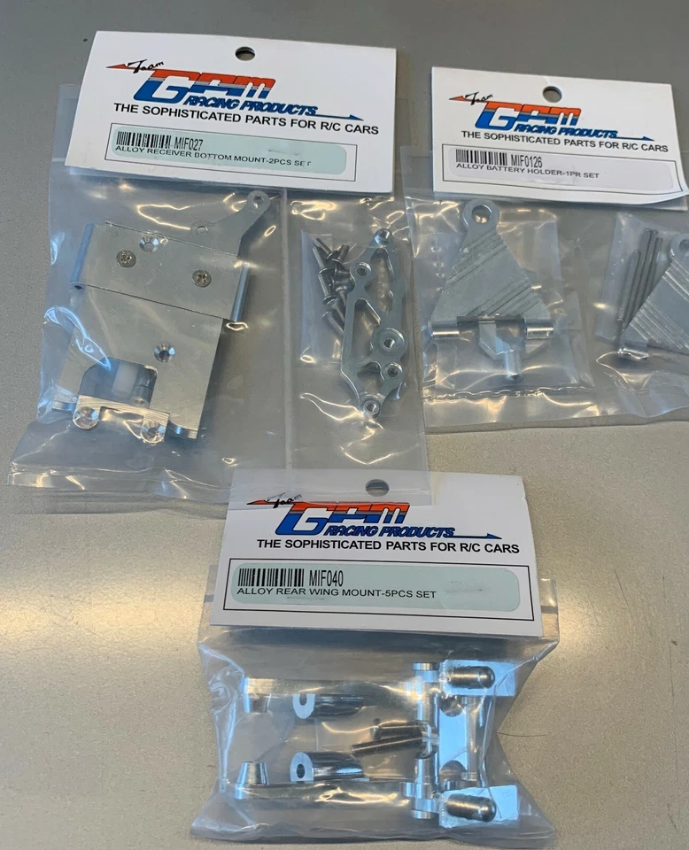 Kyosho Mini Inferno Heck Alu Paket /Rear Alloy Bundle MIF027+MIF0126+MIF040 - Bild 4 von 4