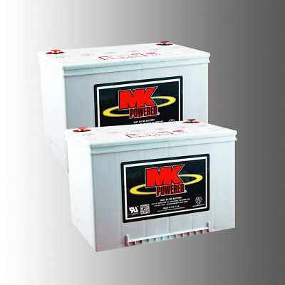 2 Stück M34-SLD-G  12V 60Ah Blei-GEL-Akku - Zyklenfest Rollstuhl /E-Mobilität