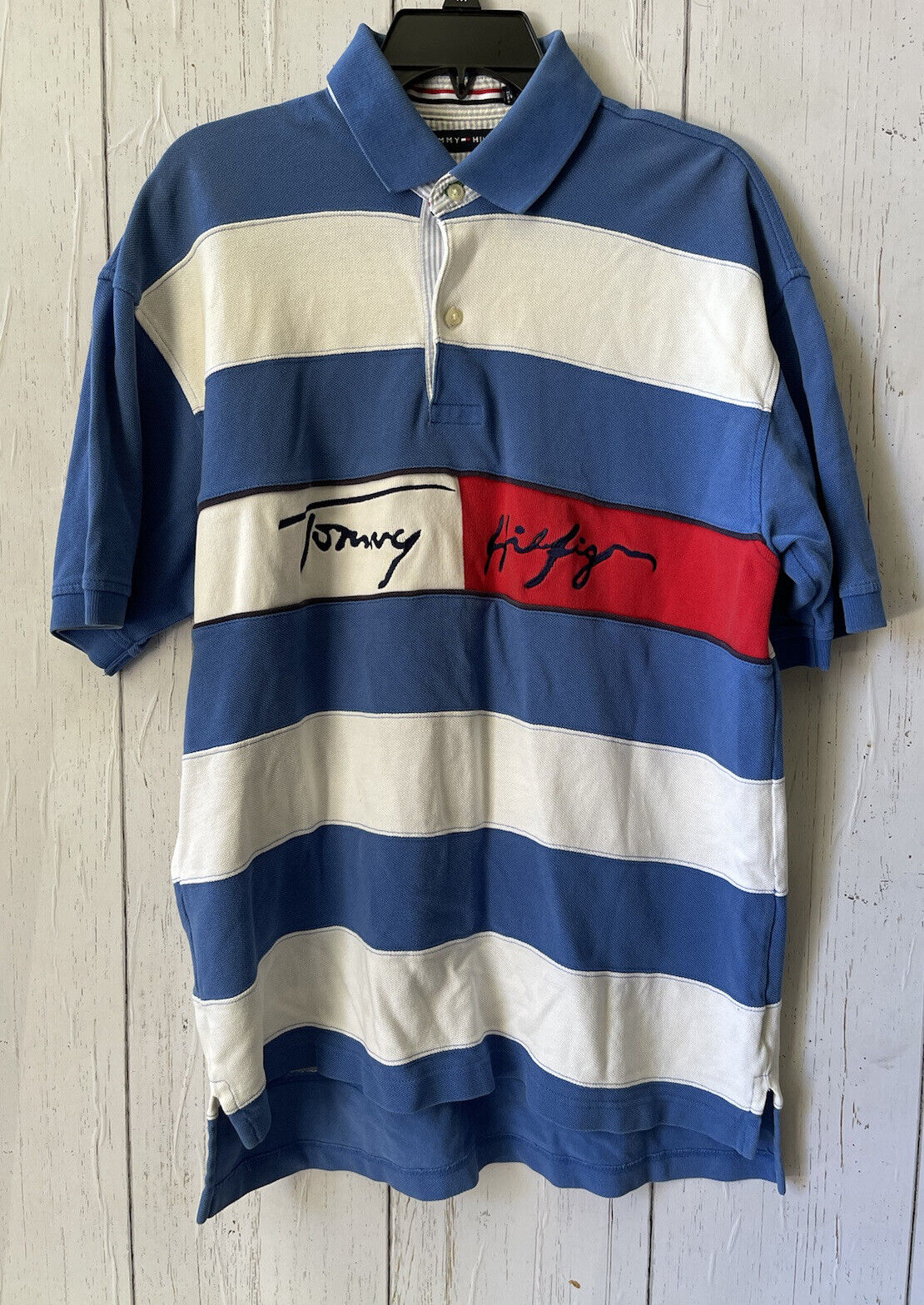 Vintage Tommy Hilfiger USA Polo Mens Size Small