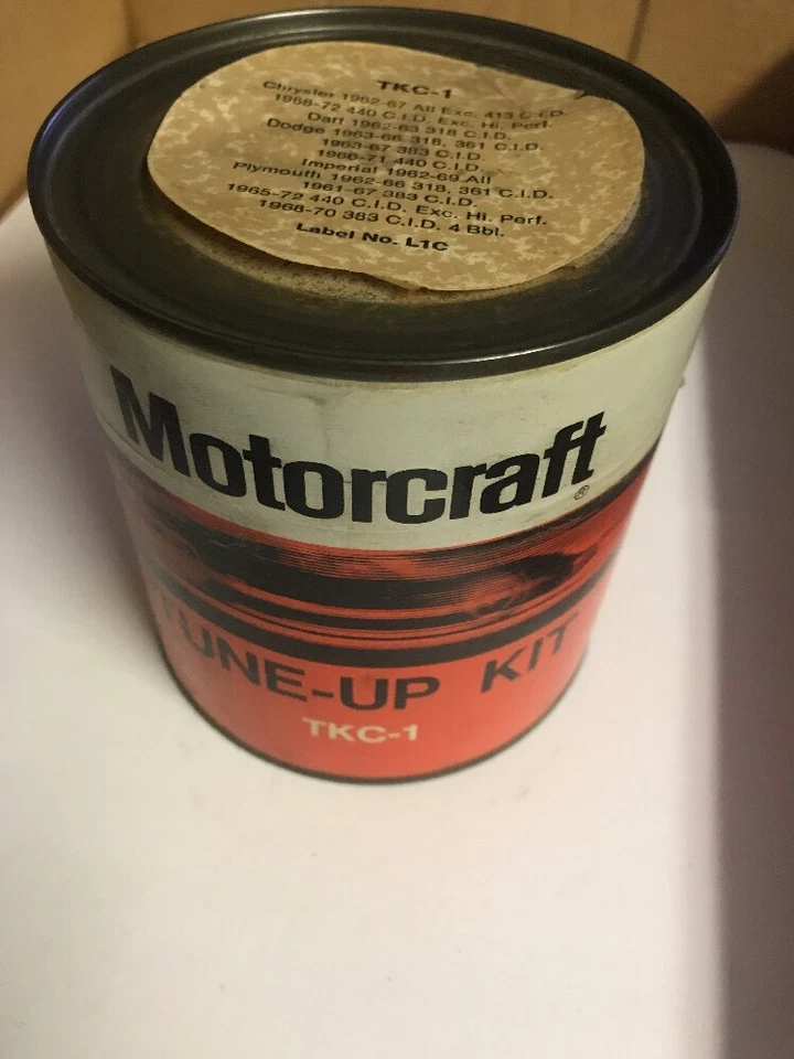 KIT DE PUESTA A PUNTO MOTORCRAFT TKC-1 DODGE PLYMOUTH DART1962-71 Foto 3 de 4