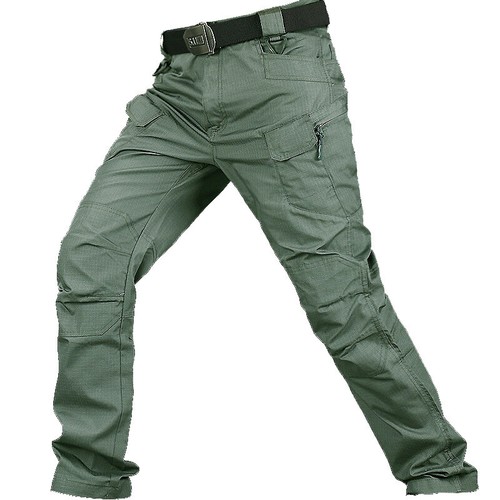 Tactical Mens Cargo pants Waterproof Work Hiking Combat Outdoor Trousers Pants - Picture 18 of 27