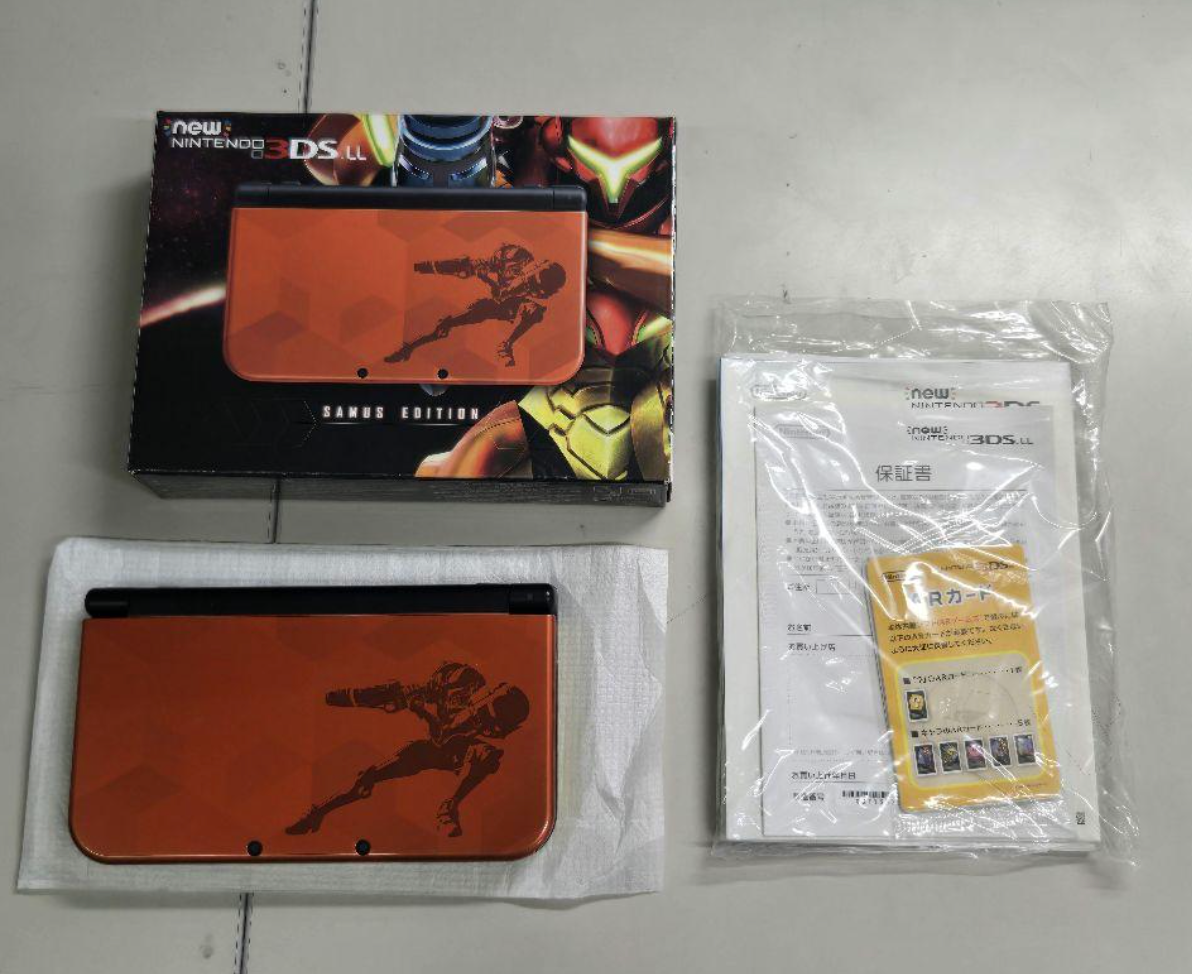 New Nintendo 3DS XL Metroid Edition Samus Game Console Body 2