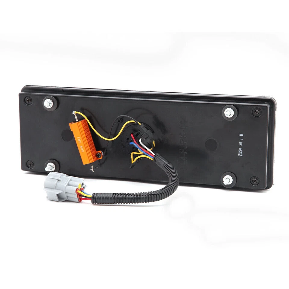 1 pair For Toyota Landcruiser 70 75 78 79 Series LED Smoked Rear Tail Light Lamp - Image 3 of 4