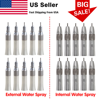 1-10 Dental External/Inner Spray Straight Handpiece Nosecone for NSK Motor ZKN