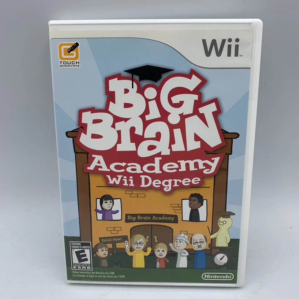 Smarty Pants & Big Brain Academy: Wii Degree (Nintendo Wii) Lote De 2 Completos Foto 3 de 4