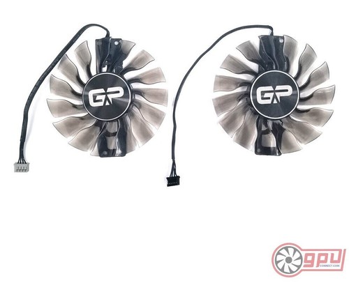 PALIT 2080 Ti GamingPro OC / double ventilateur de refroidissement GPU de remplacement RTX (GA92S2H) - Photo 2/7