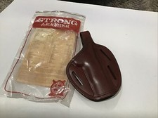 STRONG BROWN Leather Concealment RH Holster 930-45LC COLT REVOLVER F57