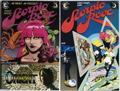 SCORPIO ROSE # 1, 2 US Comic 1983 Marshall Rogers Complete Set