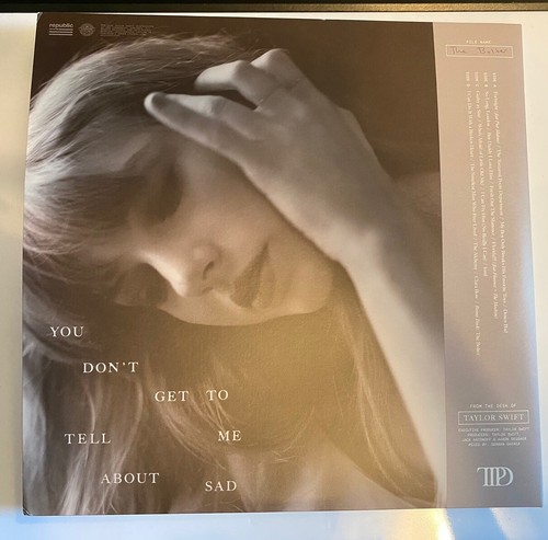 Taylor Swift THE TORTURED POETS DEPARTMENT The Bolter Version on Beige Vinyl - Imagen 2 de 9