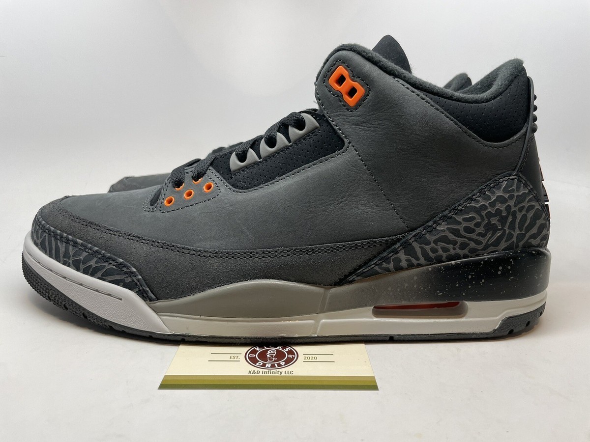 Size 12 - Jordan 3 Retro 2023 Mid Fear for sale online | eBay