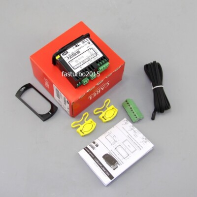 Black Carel PJEZS0E100 Temperature Thermostat Controller with NTC Probes 115V