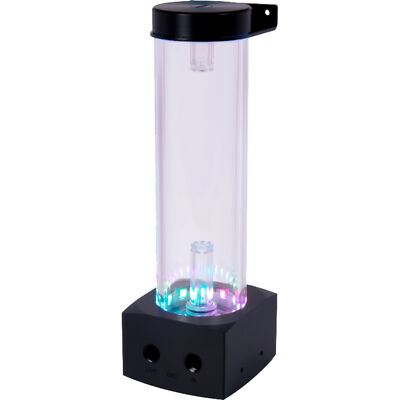Alphacool Core 200 Aurora Ausgleichsbehälter D5/VPP Acetal/Acryl, schwarz