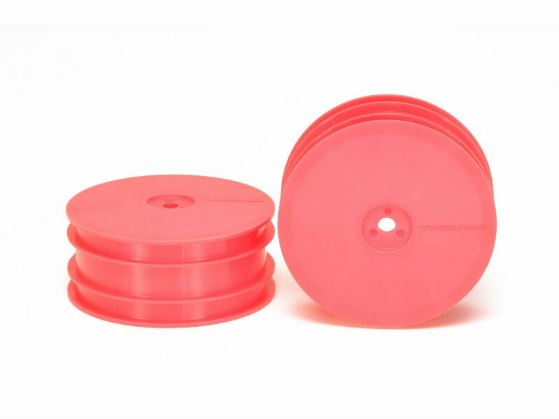 Tamiya 54282 RC DB-01 Buggy Front Dish Wheels(Pink) For DB01/DB02