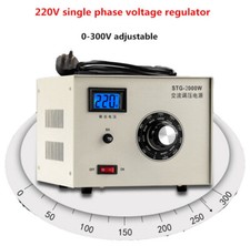 220V Single phase regulator Power voltage transformer Output voltage 0-300V 2KW