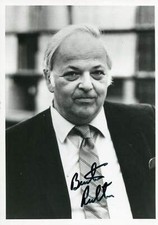 Burton Richter (+) autograph, NOBEL PRIZE in Physics 1976, singed photograph