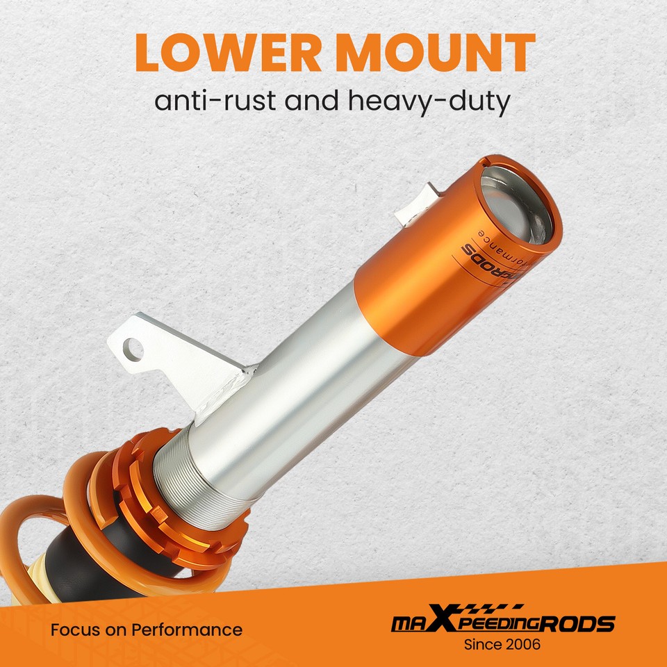 H&R RSS Coilovers for VW Golf/Jetta MK5 06-09 | 2.5L/1.9 TDI/2.0 Turbo (RSS1755-1)