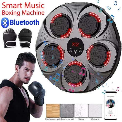 Boxing Machine Wall Mount Bluetooth Music Electronic Boxing Training Punching UK