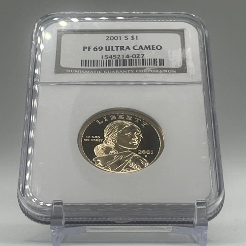 2001 S Sacagawea $1 NGC PF69 Ultra Cameo