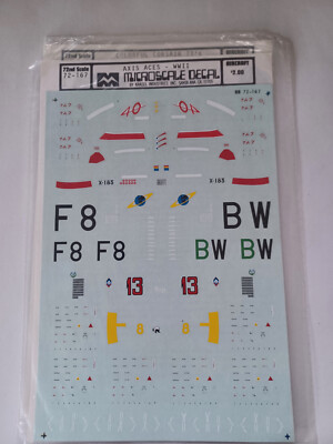1:72  AXIS ACES  WWII  72-167 Microscale mega selten