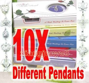 pendants pearl wish wholesale necklace different gift box