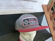 Vintage Nintendo controller NES OSFM snapback baseball cap hat embroidered 14 