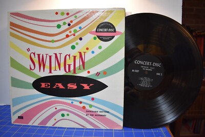 Modernes Swingin Easy LP Concert-Disc M-1027 Mono
