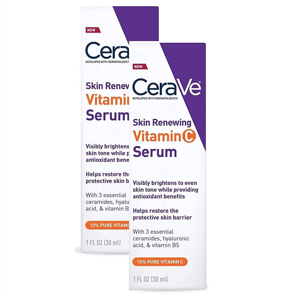CeraVe Vitamin C & Hyaluronic Acid Serum 1Oz - Pack of 2-image