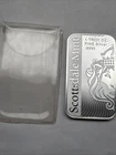 1 Oz  .9999 Silver Bar - Scottsdale mint - "The Vortex"